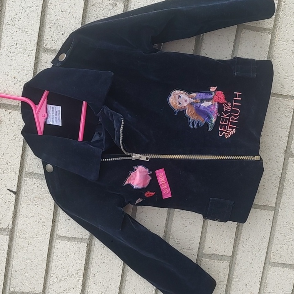 Disney,Seek The Truth, Jean Jacket with Embroidery - Picture 3 of 9